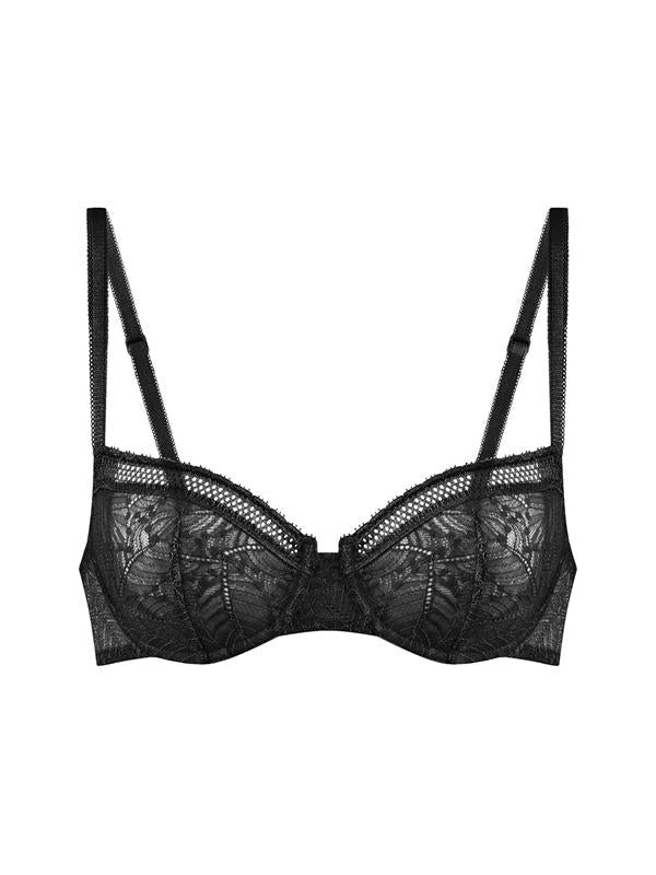 Soutien-gorge corbeille - Noir