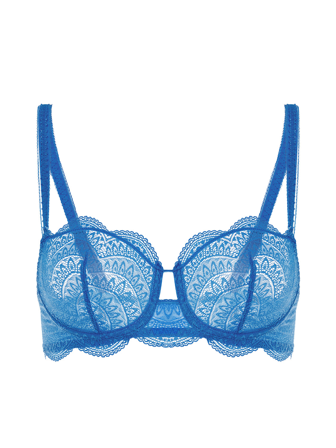 Soutien-gorge corbeille - Bleu Myosotis