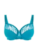 Soutien-gorge avec armature emboitant - Bleu Atoll