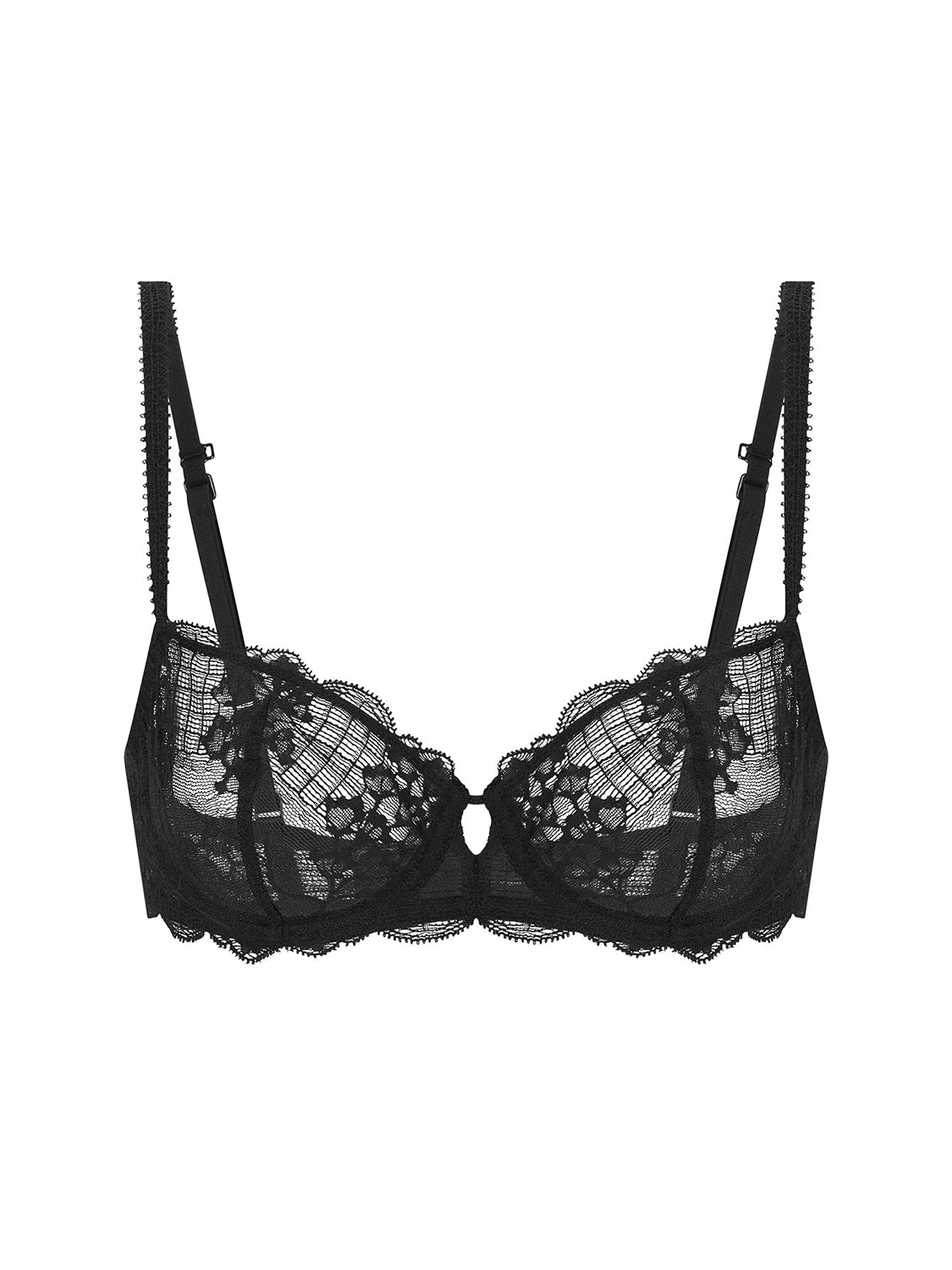 Soutien-gorge corbeille - Noir
