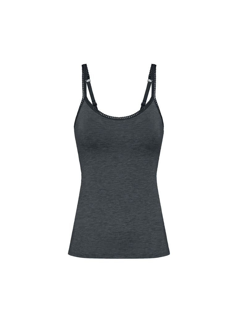 Top - Anthracite chiné
