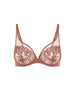 Soutien-gorge avec armature décolleté plongeant - Brun Tender