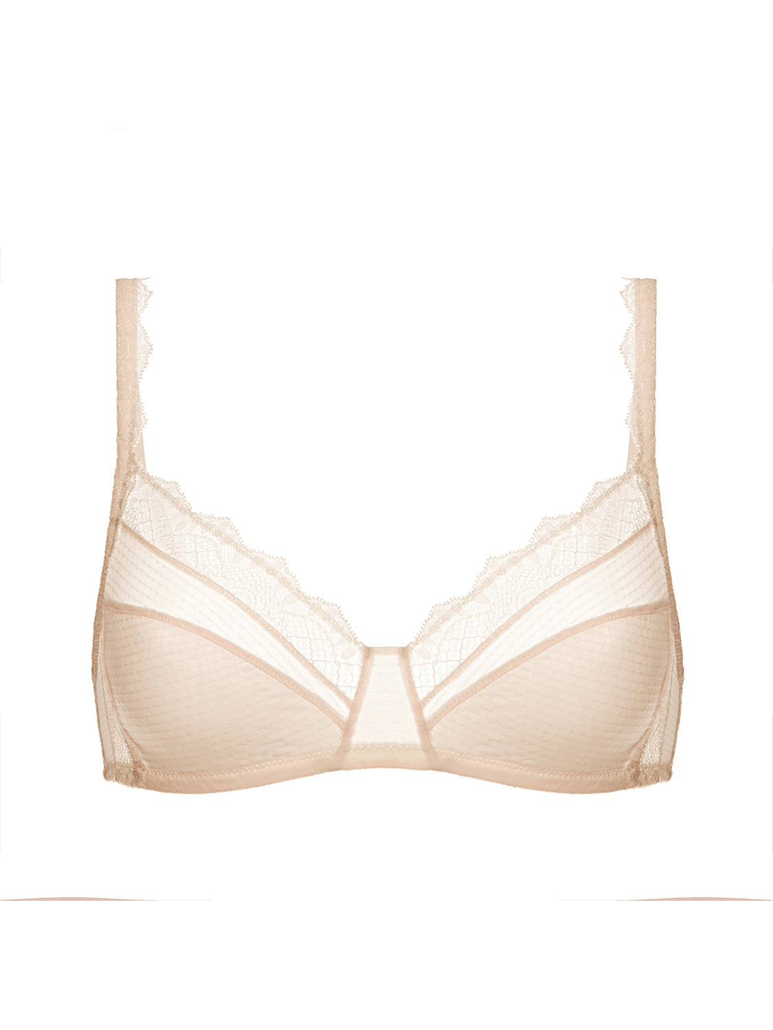 Soutien-gorge sans-armatures structuré - Rose sakura