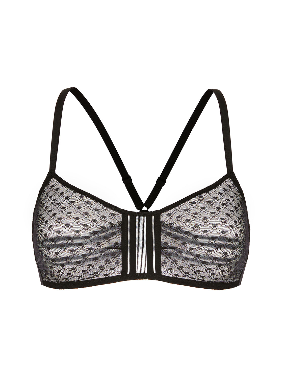 Soutien-gorge triangle sans-armatures - Noir