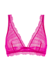 Soutien-gorge triangle sans-armatures - Rose Hibiscus