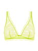 Soutien-gorge triangle sans-armatures - Lime
