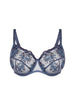 Soutien-gorge avec armature emboitant - Bleu Cendre
