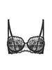 Soutien-gorge corbeille - Noir