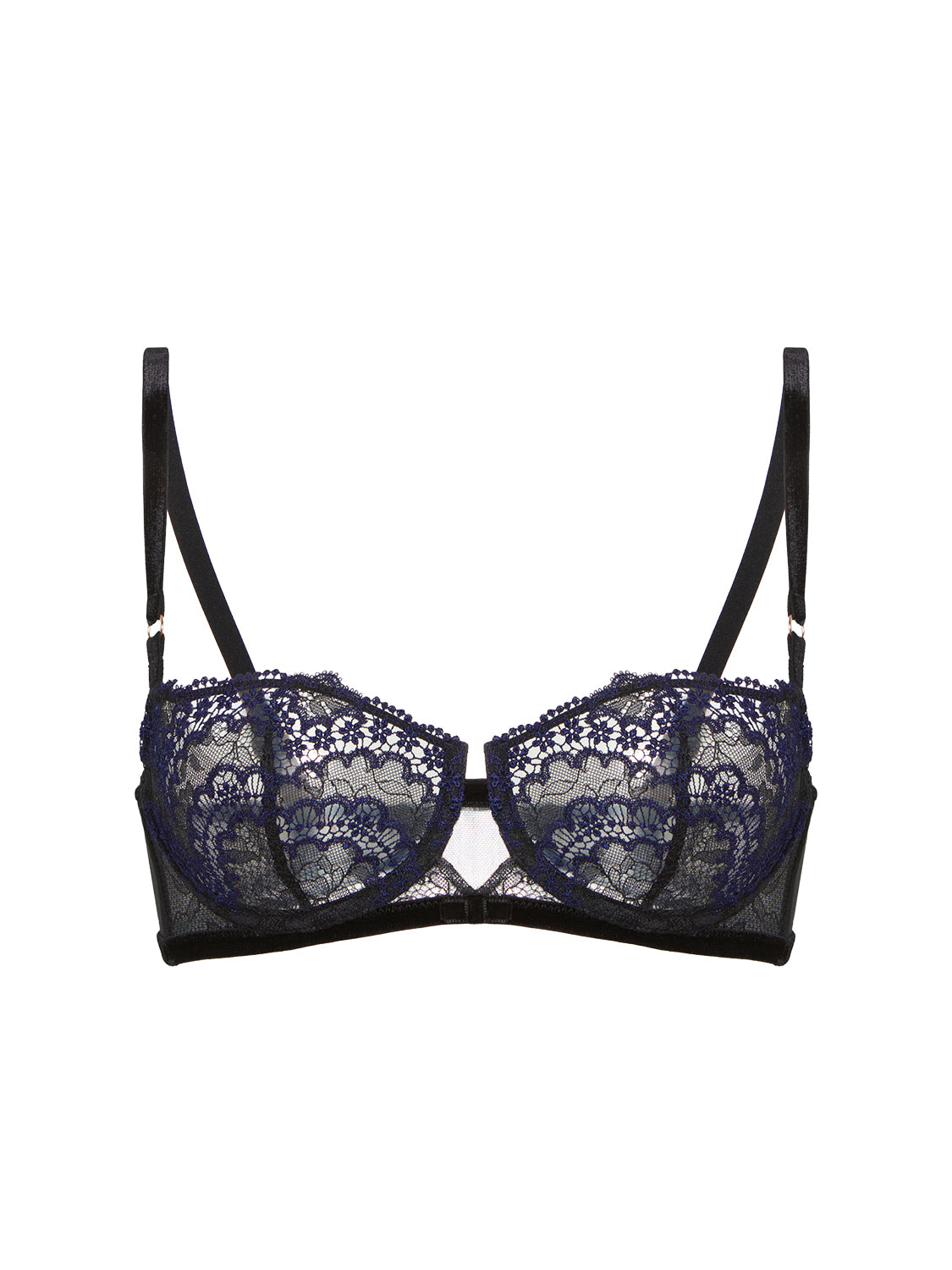 Soutien-gorge corbeille - Noir