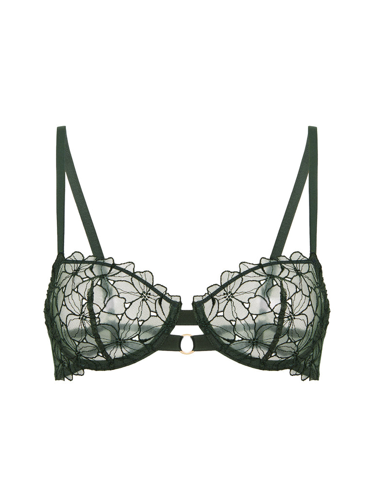 Soutien-gorge corbeille - Vert Clover