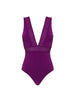 Maillot de bain 1 pièce sans armature - Mûre