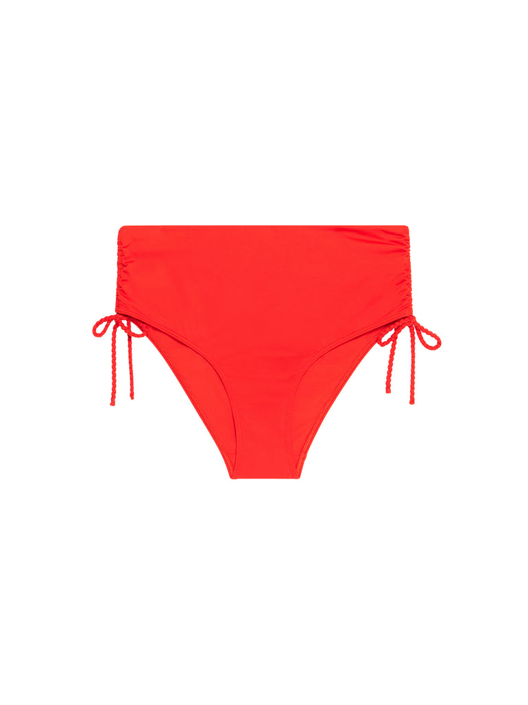Culotte de bain taille haute - Orange Grenadier