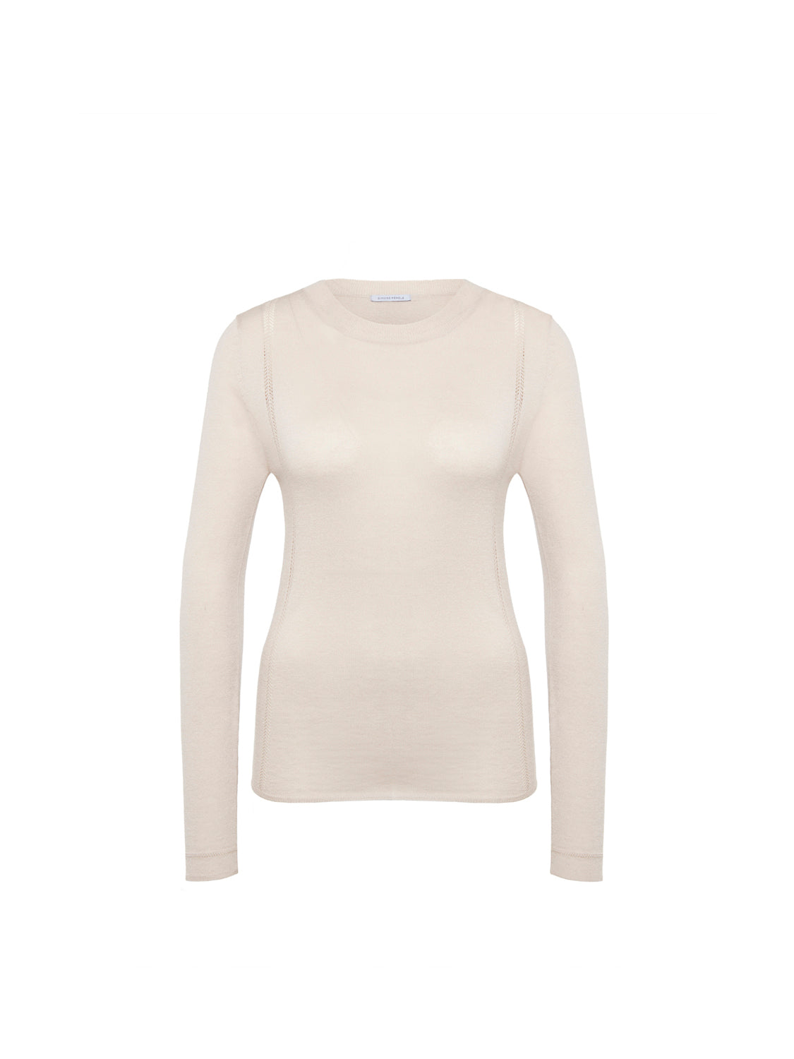 Top manches longues - Beige chiné