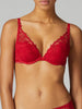 Soutien-gorge push-up triangle - Rouge Opéra