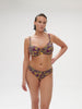 Haut de maillot de bain avec armatures - Imprimé Violet Agadir