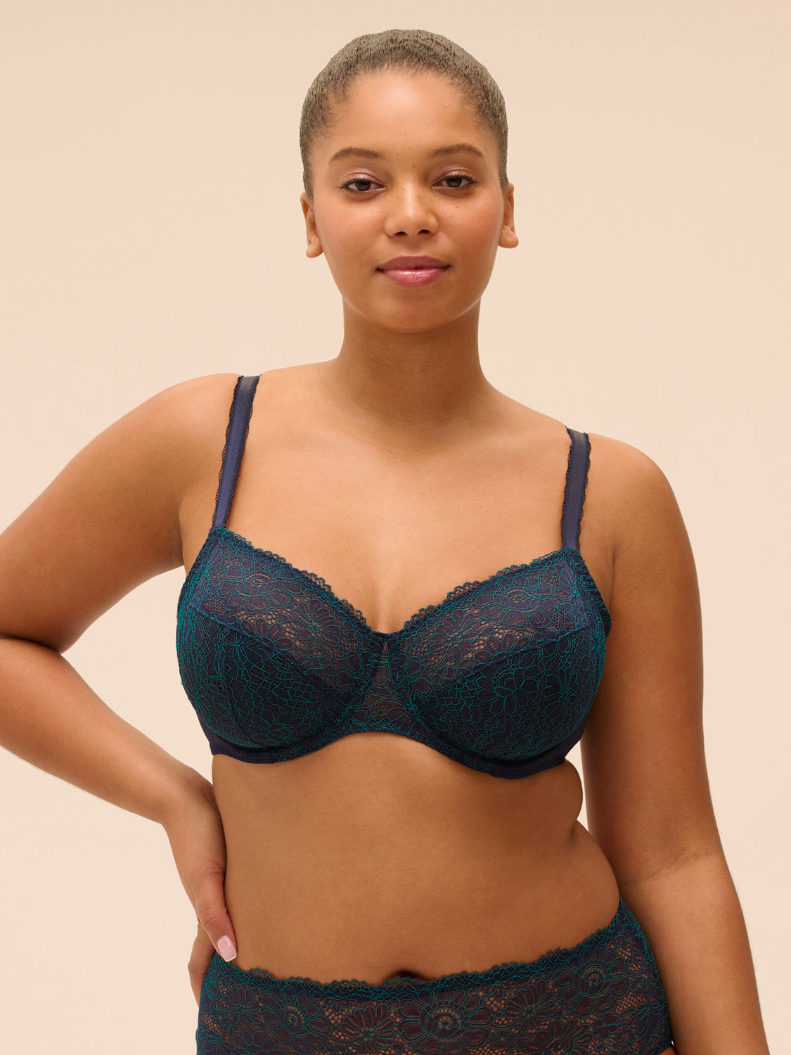 Soutien-gorge avec armatures emboitant - Saphir