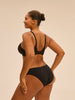 Slip menstruel flux moyen - Noir