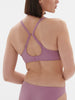 Soutien-gorge spacer décolleté plongeant - Mauve Glamour