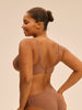 Soutien-gorge avec armature décolleté plongeant - Brun Tender