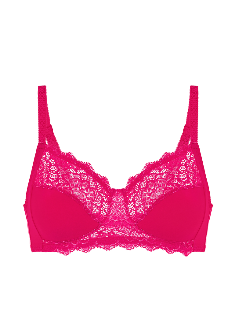 Soutien-gorge sans-armatures structuré - Rose Teaberry