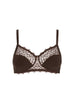 Soutien-gorge sans-armatures structuré - Cacao