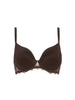 Soutien-gorge spacer décolleté plongeant - Cacao