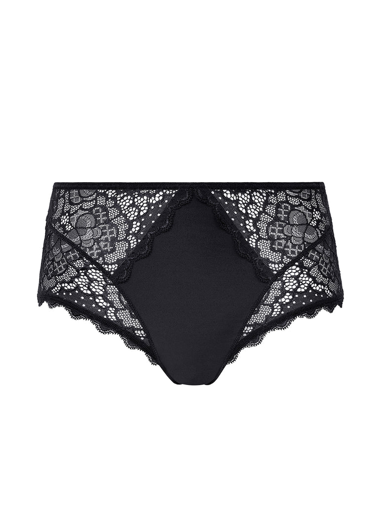 Culotte taille haute - Noir