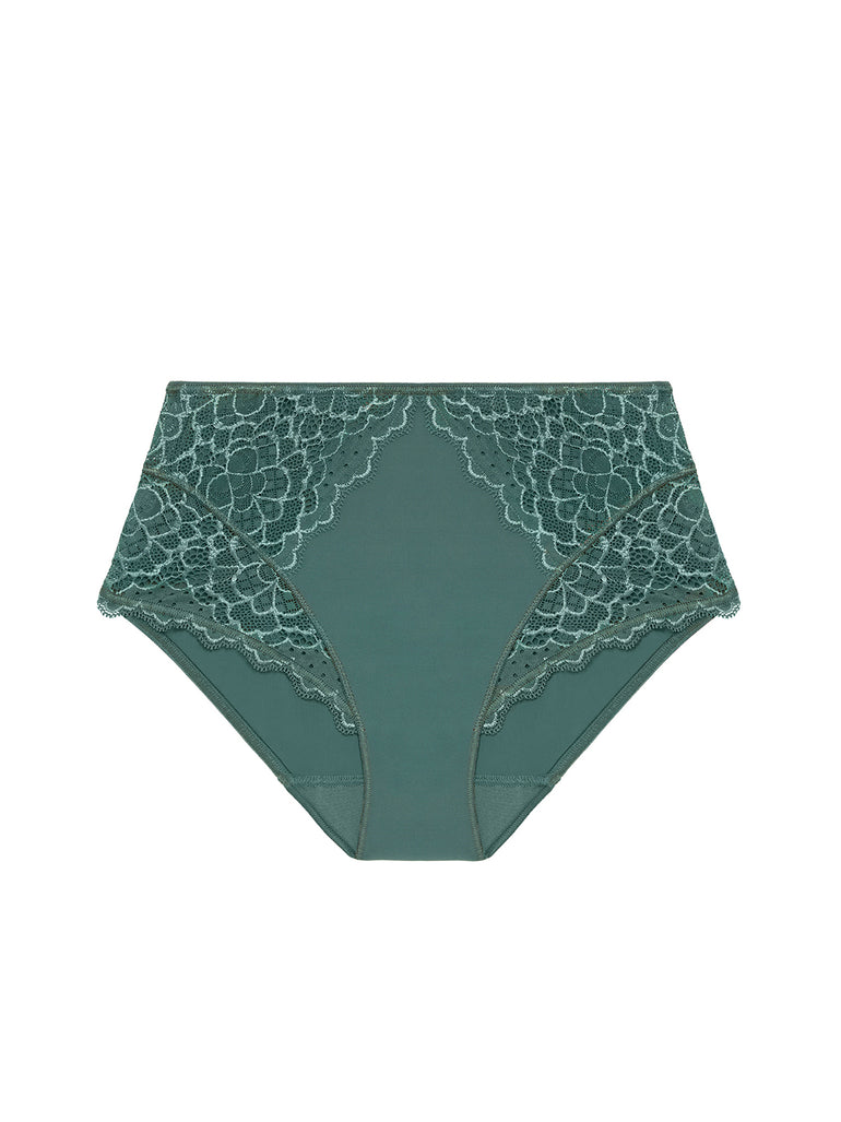 Culotte taille haute - Vert Boréal