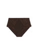 Culotte taille haute - Cacao