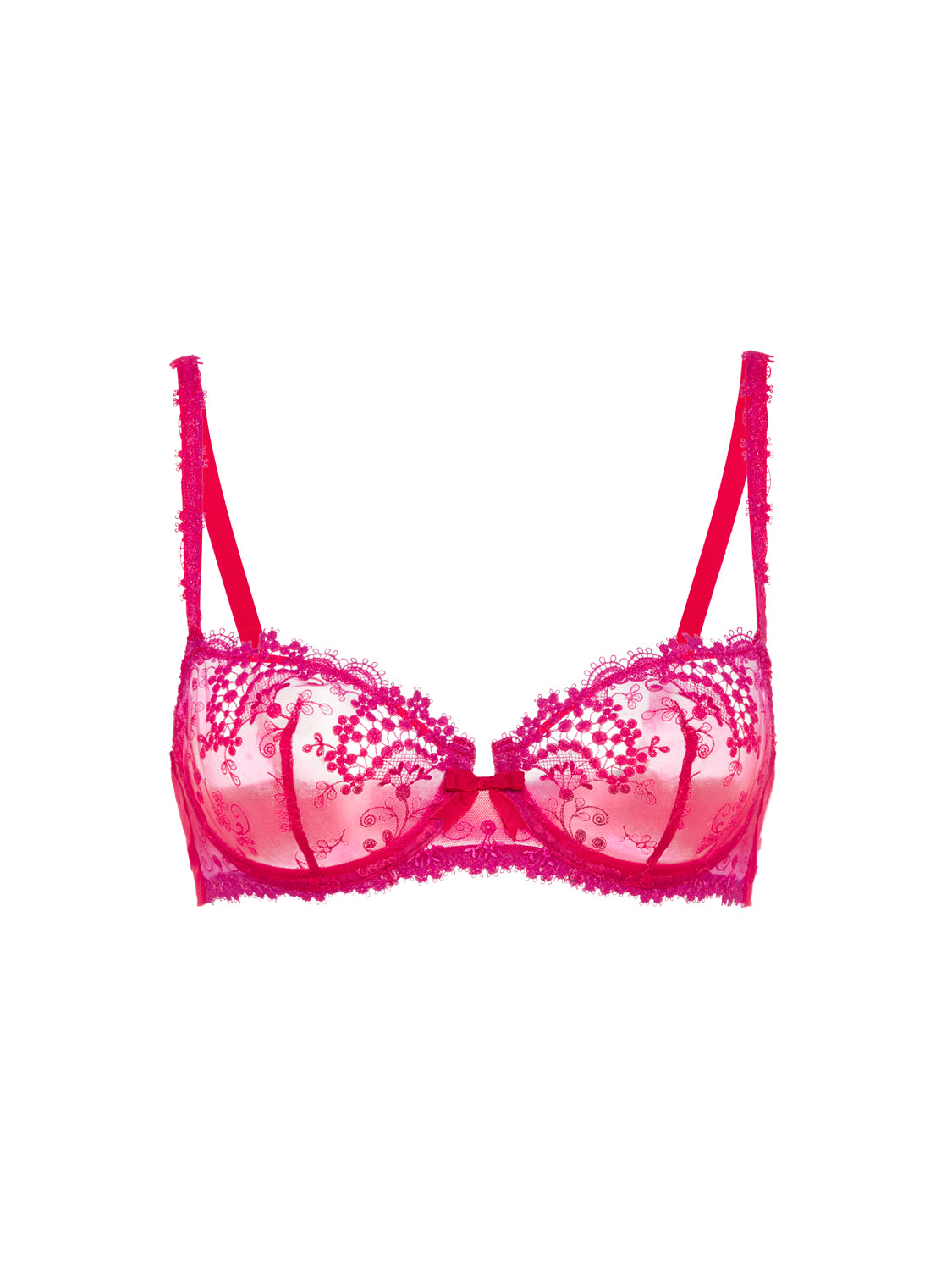 Soutien-gorge corbeille - Rouge Rainbow