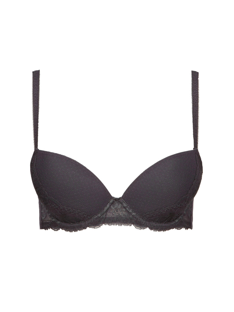 Soutien-gorge push-up Anthracite - Promesse - Simone Pérèle