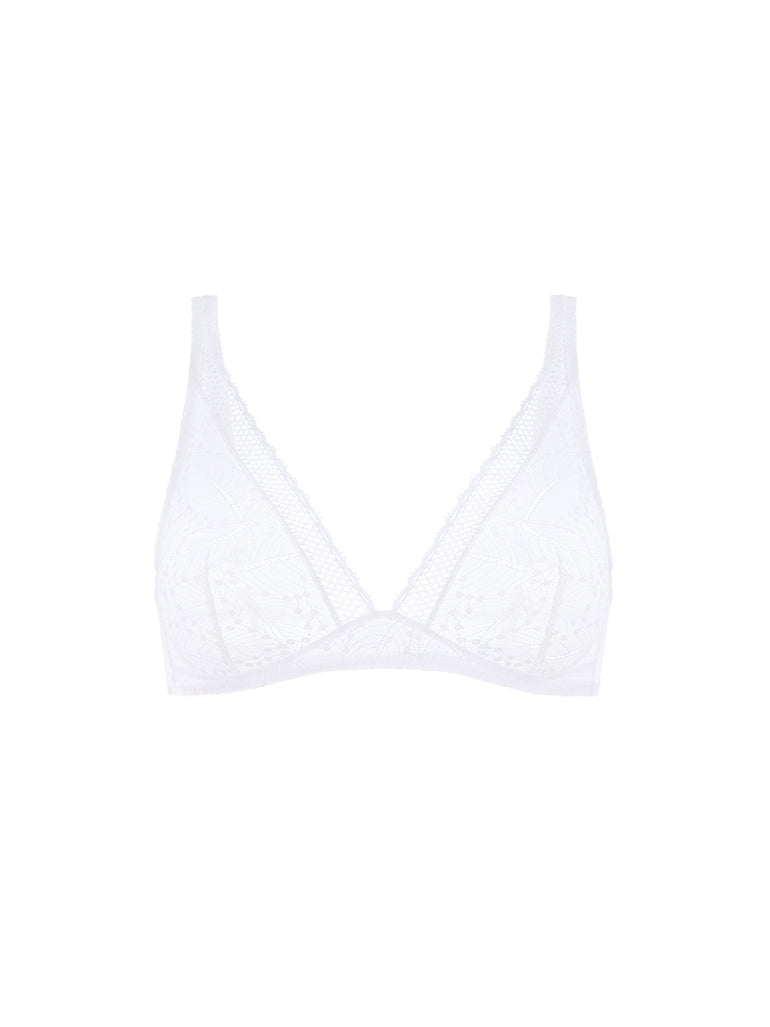 Soutien-gorge sans-armatures structuré - Blanc