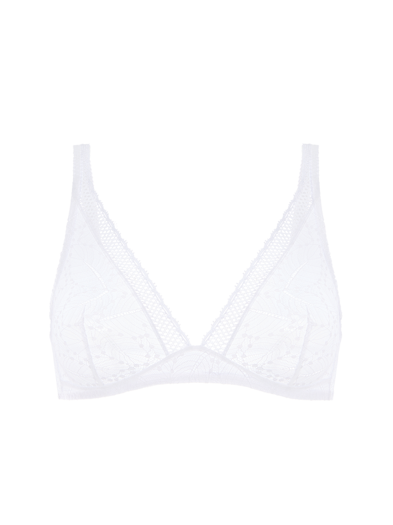 Soutien-gorge sans-armatures structuré - Blanc