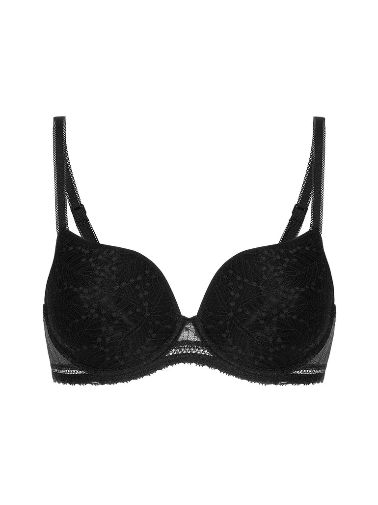 Soutien-gorge spacer décolleté plongeant - Noir