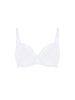 Soutien-gorge avec armatures moulé décolleté plongeant - Blanc