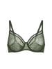 Soutien-gorge avec armatures moulé décolleté plongeant - Vert Icône