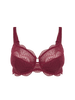 Soutien-gorge avec armature emboitant - Rouge Spinelle