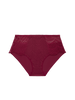 Culotte taille haute - Rouge Spinelle