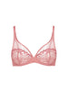 Soutien-gorge avec armature décolleté plongeant - Rose Fumé