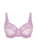 Soutien-gorge avec armature décolleté carré - Mauve Glamour