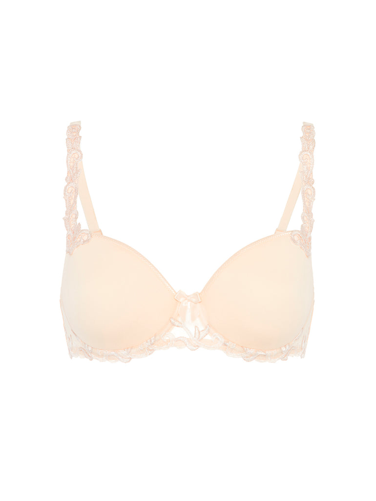 Soutien-gorge décolleté carré en spacer 3D - Beige Chic