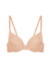 Soutien-gorge coque emboitante décolleté plongeant - Peau Rosée