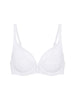 Soutien-gorge triangle emboitant décolleté plongeant - Blanc