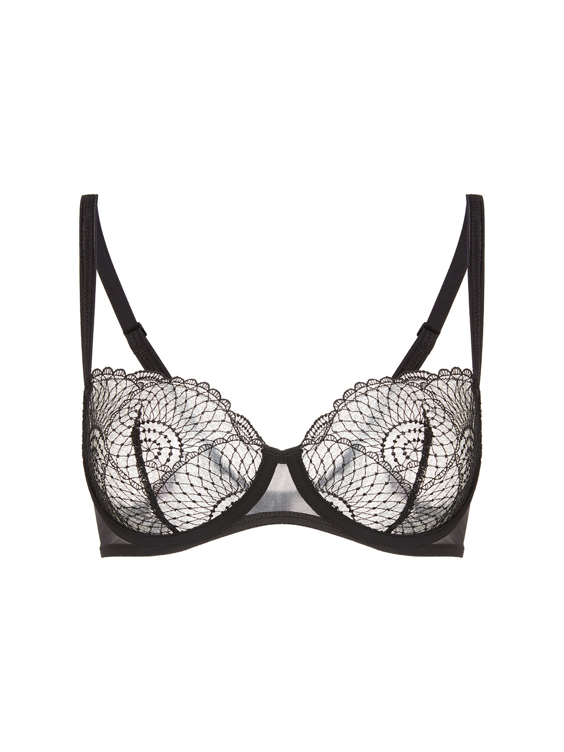 Soutien-gorge corbeille - Noir