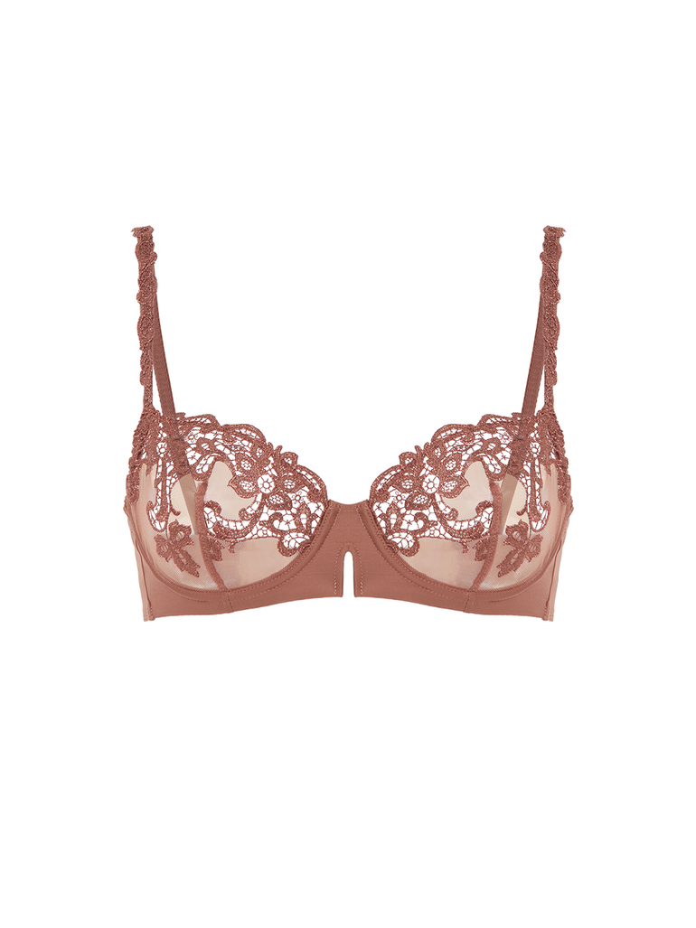 Soutien-gorge corbeille - Brun Tender