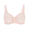 Soutien-gorge avec armature decollete carre - Poudre pétale