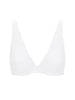 Soutien-gorge avec armatures décolleté plongeant - Blanc