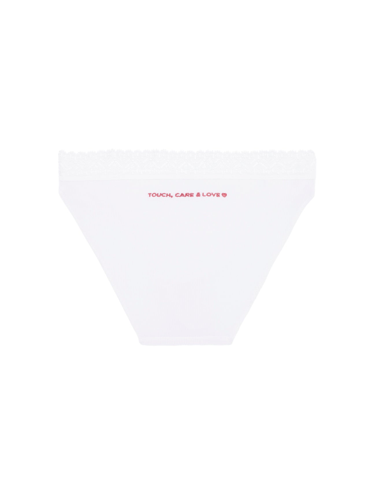 Culotte Blanc - Édition limitée « CLUB TOUCH, CARE & LOVE »
