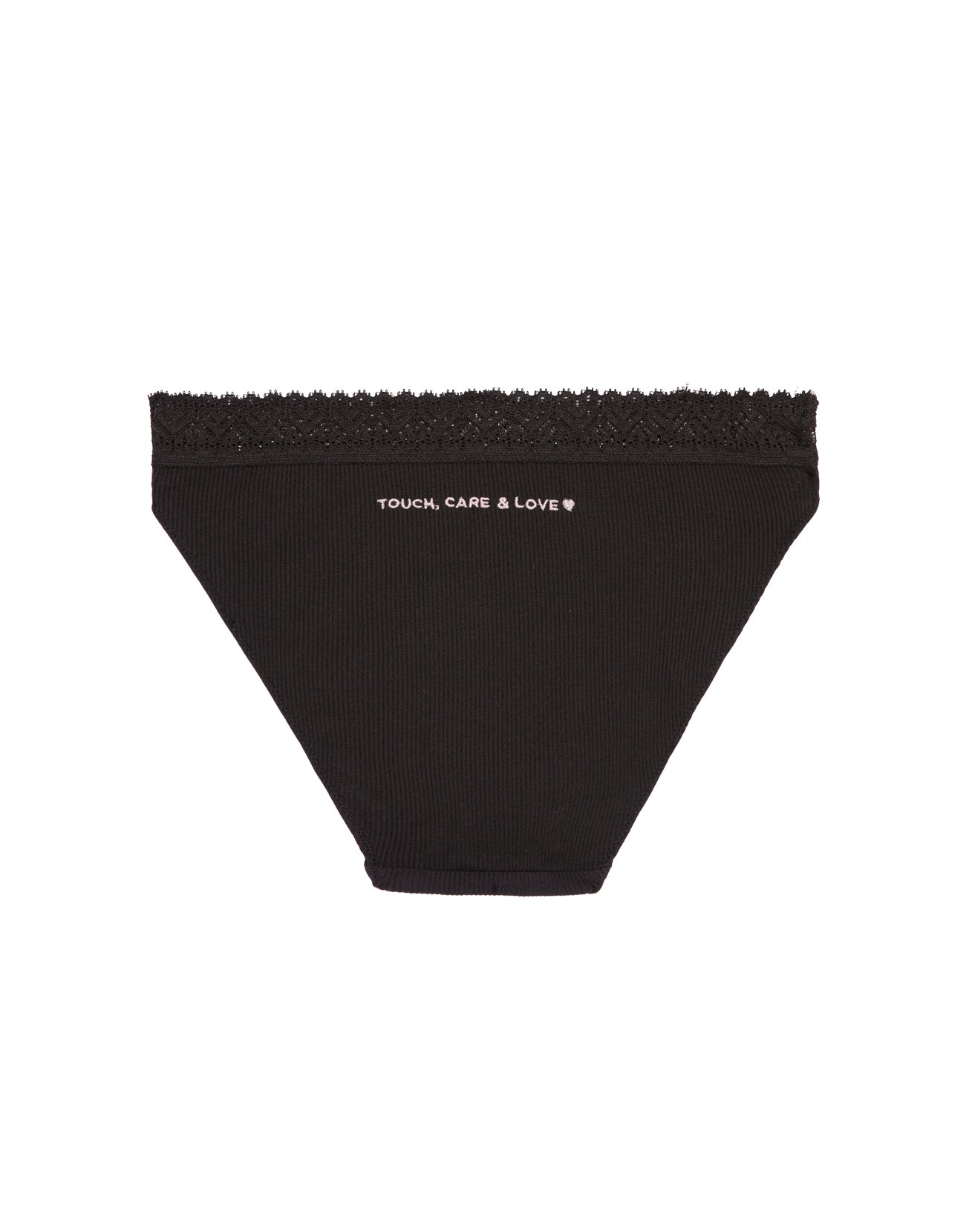 Culotte Noir - Édition limitée « CLUB TOUCH, CARE & LOVE »