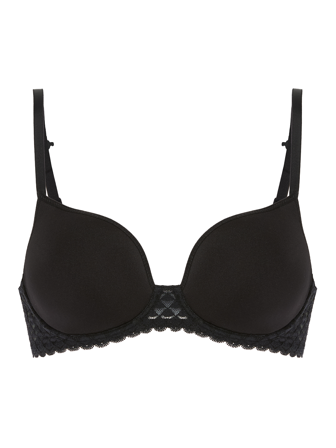 Soutien-gorge spacer décolleté plongeant - Noir